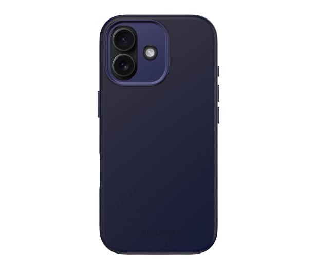 Decoded AntiMicrobial Silicone Backcover, iPhone 17, True Navy - 1359043 - zdjęcie